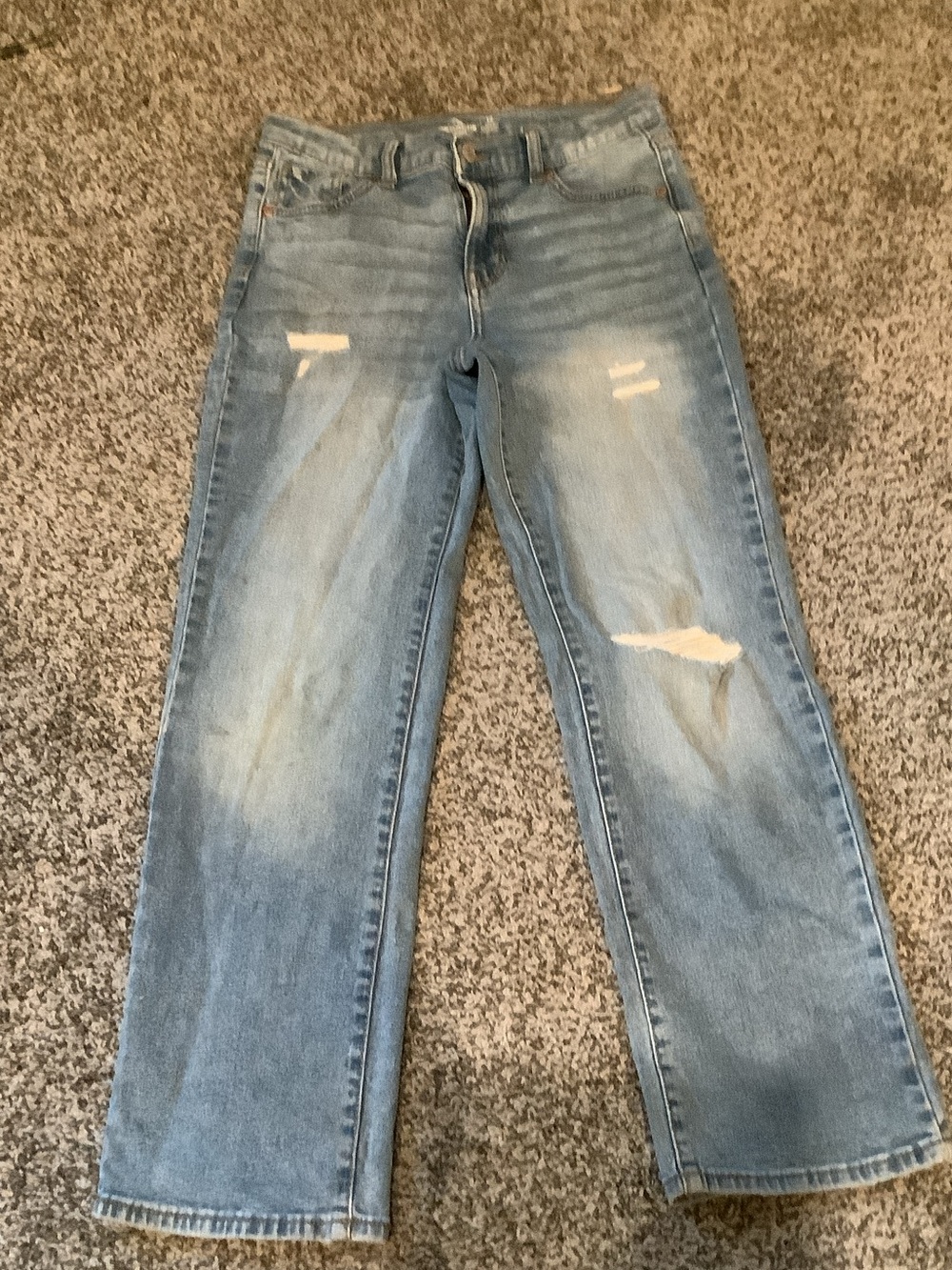Jordache Light Blue Distressed Kids Jeans